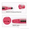 الأظافر المخازن المؤقتة Manicure Hine Bits Electric Drill Stet Ceramic Mill Cutter Art Sanding File Gel Polish Remover Drop