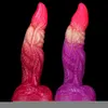 Articoli di bellezza Realistico Dragon Dildo per donne Pene artificiale grande e spesso Plug anale con ventosa Cazzo Giocattoli erotici Uomini adulti 18