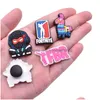 Shoe Parts Accessories Charms Wholesale Childhood Memories Movies Hero Funny Gift Cartoon Croc Pvc Decoration Buckle Soft Rubber C Dhp4Z