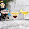 Wine Glasses 6 Styles Personality Cocktail Glass 100-500ml Martini Mojito Goblet Ann Plate Cup Champagne Sparkling Drinkware