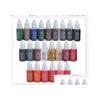 Tattoo Inks Wholesale23Pcs Ink Set Pigments Permanent Makeup 15Ml Cosmetic Color For Eyebrow Eyeliner Lip Drop Delivery Health Beaut Dhl9Q