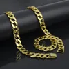 Kettingen hiphop dikke cubaanse link heren goud zilveren kleur lange 30 inch ketting voor vrouwen rapper sieraden accessoires cadeau