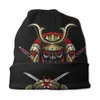 Бонисты самурай призрак Tsushima Unisex Bonnet Зима теплые открытые шляпы с двойным слоем