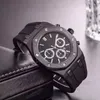 Fashion Silver Gold heren AP horloges roestvrijstalen materiaal vlinder Buckle Quartz Watch Dial Diameter 43 mm HJ3