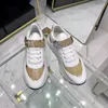 SCARPE B01 designer versione superiore fatta a mano personalizzata 2021 Babaojia sneakers moda casual da uomo con fondo spesso bianco scozzese marrone