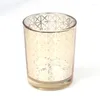 Kerzenhalter Glas Teelicht Votivbecher für Hochzeit Home Party Dekor G32C