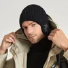 Basker vinter varm stickning ull hatt förtjockad utomhuscykel öronskydd lock olika färger bekväma vindtät