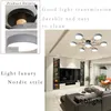Lampes suspendues LED modernes éclairage de plafond intérieur lustre en bois chambre salon salle à manger lustres hôtel lumière décorative allée lumière LRS029