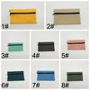 Canvas Zipper Wallet Women's Coin Purses Blank Pen Bag Portable Cosmetic Storage Bag Name Cards Bank Credit Storage Väskor BH6977 TYJ