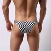Unterhosen Herrenmode Sexy Unterwäsche Männer Slips Bikini Grid Thongs Dünn Atmungsaktiv Schnell Trocknend Männliche Höschen Niedrige Taille