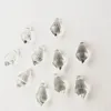 ثريا الكريستال أعلى الجودة 11 21mm 10pcs/الكثير من المنشورات الصغيرة الصافية K9 icicle u-drops لقطع الغيار