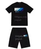 Erkek Trailtsits T Shirt Setleri Peluş Mektup Sokak Giyim Sokat Nefes Alabilir Yaz Takım Takımları Tops Şortları Tees Açık Spor Takımları Sportswe301G