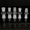 Glass Drop Down Wholesale Male to Male Female Adaptor 14mm 18mm Bong Pipe Adapters for Oil Rigs Bongs