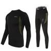 Sous-vêtement thermique pour hommes 2023 hiver Polartec ensemble de sous-vêtements chauds cycle de l'armée militaire pour la chaleur à séchage rapide Johns thermique long johns 230109