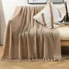 Coperte Croker Horse 50x70 '' pollici lanci a molla coperta per - striscia solida a strisce a maglia ginocchiera di divano