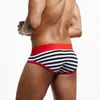 Underpants SEEINNER Men Underwear Briefs Cotton Striped Sexy Slips Cueca Masculina Male Panties Calcinha Gay