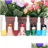 Lip Balm nieuwste mooie Kimono Doll Patroon Sker Colorf Girl Make -up aanwezig voor vriend Drop Delivery Health Beauty Lips DHR89