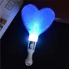 LED Stick Tree with Lights Concert Props Party Atmosphere Lamp Star Heart Shape Rod-shaped Built in Battery Blend Colors Manual Cheer