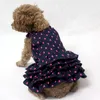 Dog Apparel Summer Jean Dress Denim Skirt Jeans Dresses Cat Puppy Clothing Small Costume Pet Yorkie Poodle Outfit