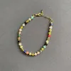 Link-Armbänder Ins-Farben-Perlen-Bearbeitungsarmband für Männer und Frauen mit dem gleichen Stil Persönlichkeit Kalter Wind Yellowstone All-Match