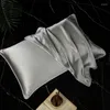 Toxicomanie à mi-coque en soie pure couverture d'oreillers de mûrier naturel protéger la peau de cheveux confortable décoration intérieure de luxe