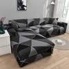 Stoelhoezen woonkamer elastische bankdeksel verstelbare geometrische lounge combinatie corner slipcover dubbele