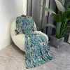 Party Dresses Vintage Clothing Women 2023 Summer Arrival Poplin Comfortable Floral Printing Long Length Loose With Fabric Belt