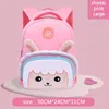 Conception de sacs d'école anti-perte enfants sac à dos en nylon dessin animé enfants kawaii garçons filles