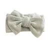 Hair Accessories Baby Headbands Double Layer Bows Elastics Hairbands Soft Headwear Birthday Gift For Girl QX2D