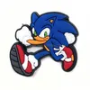 Ayakkabı Parçaları Aksesuarlar Tahminler Toptan Çocukluk Anıları Oyun Sonic Cartoon Croc PVC Dekorasyon Toka Yumuşak Kauçuk Clog Hızlı Dro Dhwun