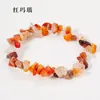 Lots Natural Gem Stone Strand Bracelet Irregular Crystal Stretch Chip Beads Nuggets Bracelets Bangles Quartz Wristband for Women