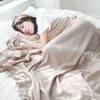 Blankets Cotton Bamboo Fiber Muslin Blanket Waffle Towel Sofa Bed Air Conditioner Child Adult Bedding Duvet Cover