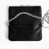 Borse da donna di design popolare Borse Ali con stiratura di diamanti zv Rivetti Borse a tracolla in pelle di pecora Borse a tracolla con due catene Zadig Borse con pochette da donna