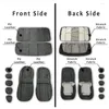 Auto Stoelhoezen Pu Leather Cover Kussen Voor Voor Achter Achterbank Auto Stoel Protector Mat Pad Anti-slip 4/9 Delige Set