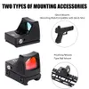 RMR / VISM per mirino Mini Tactical Red Dot Sight Fucile da caccia Reflex Sight Airsoft Glock Holographic Universe Shooting For Picatinny Weaver Rail