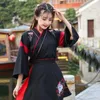 ステージウェア中国スタイルの女の子ハンフフォークダンスコスチューム大人の伝統的なプリンセスフェアリードレスフェスティバル衣装パフォーマンス服