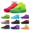 Meninos lamelo ball mb1 rick morty tênis de corrida para venda azul roxo masculino feminino infantil tênis de sapatos esportivos US4.5-US12