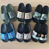 Дизайнер Burbrery Slipper Luxury Men Women Women Sandals Brand Slides Fashion Slipers Lady Slide Толкое дно дизайн. Расширные кроссовки кроссовки кроссовки