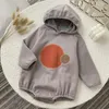 Rompers 2023 Baby Baby Bodyed Bodysuit de Winter Plus Worth Velvet Nacidos Nacidos para niños pequeños Jumpsuos de manga de manga infantil