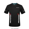 フォーミュラ1メンズTシャツMcLarens F1 Norris 4 Black Round Collar短袖Tシャツ春夏屋外カジュアルウェア