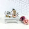 4 ml auto hangende diamant kristal parfum fles lege flessen hanger nieuw patroon voor etherische olie