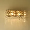 Chandeliers Wall Sconces With E14 Crystal led living room lamp Bedroom modern bedside wall lights crystal lighting 0109