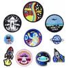 Sewing Notions Tools 10 Pcs Universe Sew Embroideredes For Clothing Iron On Transfer Applique Space Jacket Bags Diy Embroidery Kid Dhvnq