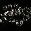 Ljuskrona Crystal Camal 20st 14mm 2 hål Rensa åttkantiga lösa pärlor glas fasetterade prismor solfångare belysning ornament delar