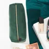 Borse portaoggetti Cerniera liscia Gioielli resistenti all'usura Velluto a coste Borsa cosmetica femminile Custodia Prodotti per la casa