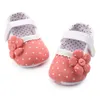 Premiers marcheurs 2023 Chaussures bébé Semelle souple Casual Coton Fille Fleur Enfant en bas âge