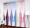 Curtain Custom Princess Beauty Korean Models Mafull Blackout Curtains For Living Room White Tulle/sheer Girls'