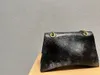 점진적 색상 변경 고급 가방 브랜드 디자이너 핸드백 여성 숄더백 체인 크로스 바디 백 지갑 대용량 2 사양 모래 시계 디자인