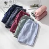 Damen-Nachtwäsche, Liebhaber-Pyjama-Shorts, Damen- und Herren-Baumwolle, Loungewear, 2023, Sommer, weich, bequem, für Zuhause, Damen, Schlafhose