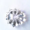 Lustre cristal Top qualité 11 21mm 10 pcs/lot clair Mini petit K9 glaçon u-gouttes prismes pour bijoux accessoires pièces